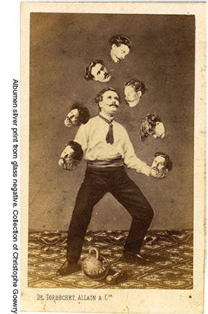 Man Juggling His Own Head, ca. 1880, Unidentified Artist.