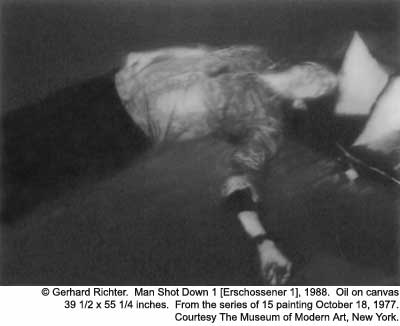 Gerhard Richter. Man Shot Down 1