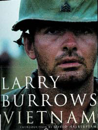 Larry Burrows Vietnam (jacket cover): Larry Burrows, Second Battalion, 5th Marines, operating near the DMZ, October 1966.